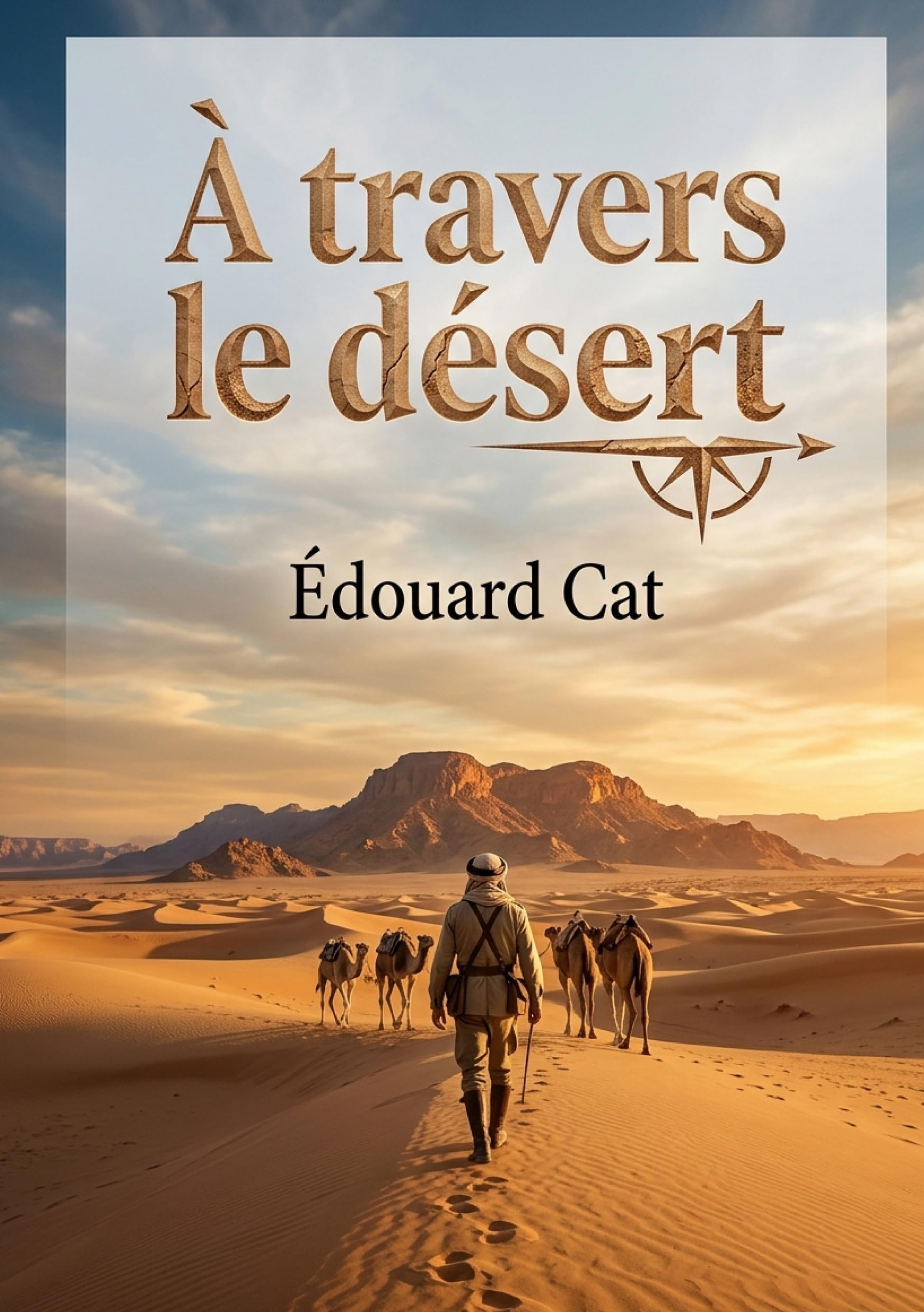 À travers le désert: Une exploration captivante du Sahara par Édouard Cat, dévoilant les défis et les découvertes des premiers explorateurs.
