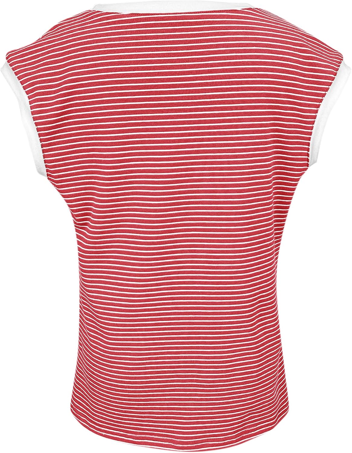 Vivitulip Girl’s Cap Sleeve Summer Tops Color Block Striped Loose Fit Kid’s Cami Shirts