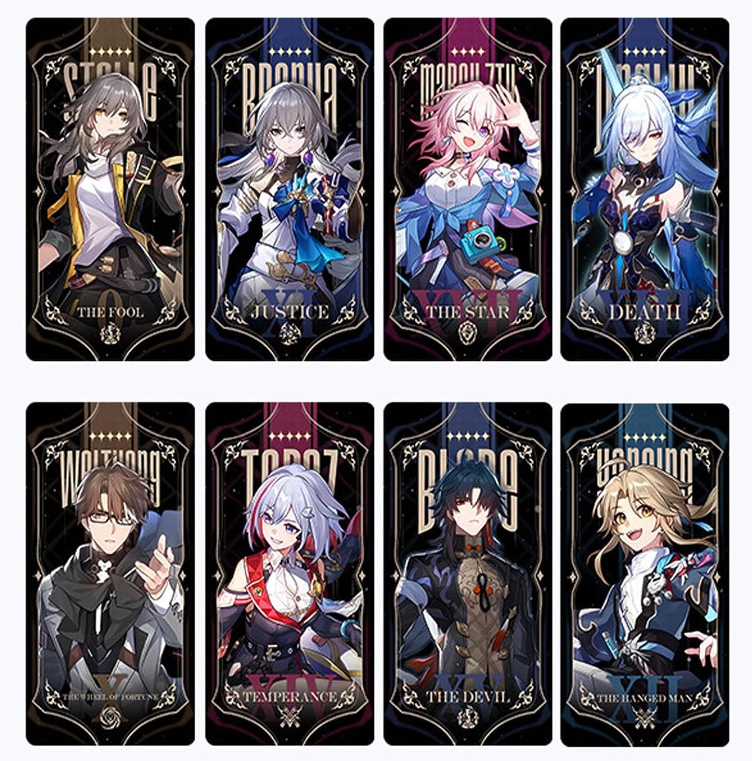 崩壊スターレイル ホヨランド タロットカード 韓国限定 丹恒・騰荒 4枚 崩壊スターレイル ホヨランド タロットカード 韓国限定 丹恒・騰荒 4枚