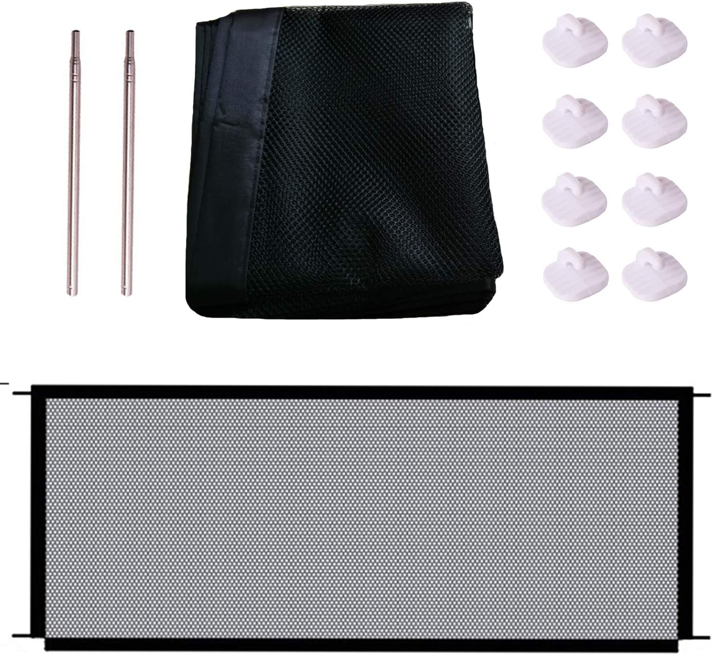 ペットフェンス犬 猫用ペットフェンス ベビーゲート多用途 侵入防止 隔離ネット多用途 屋内安全ゲート 安全ガード 間仕切り 家具保護 犬猫のお守り 犬 猫 柵 ペット ガード 室内 簡単組立 折りたたみ 収納便利 室内設置調整可能 ペット用品 110 72cm 180