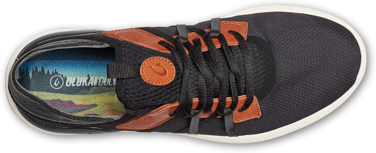 OLUKAI Manele Men's Golf Shoes, Spikeless Golf Shoes, Water & Stain-Resistant, Cushioned Midsole & Contoured Footbed, All-Day Comfort & Lightweight - Image 4
