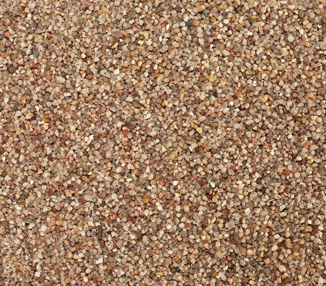 Dehner Aqua Lot de 3 sachets de Gravier pour Aquarium Grains 1-2 mm Blanc 3 x 5 kg (15 kg)