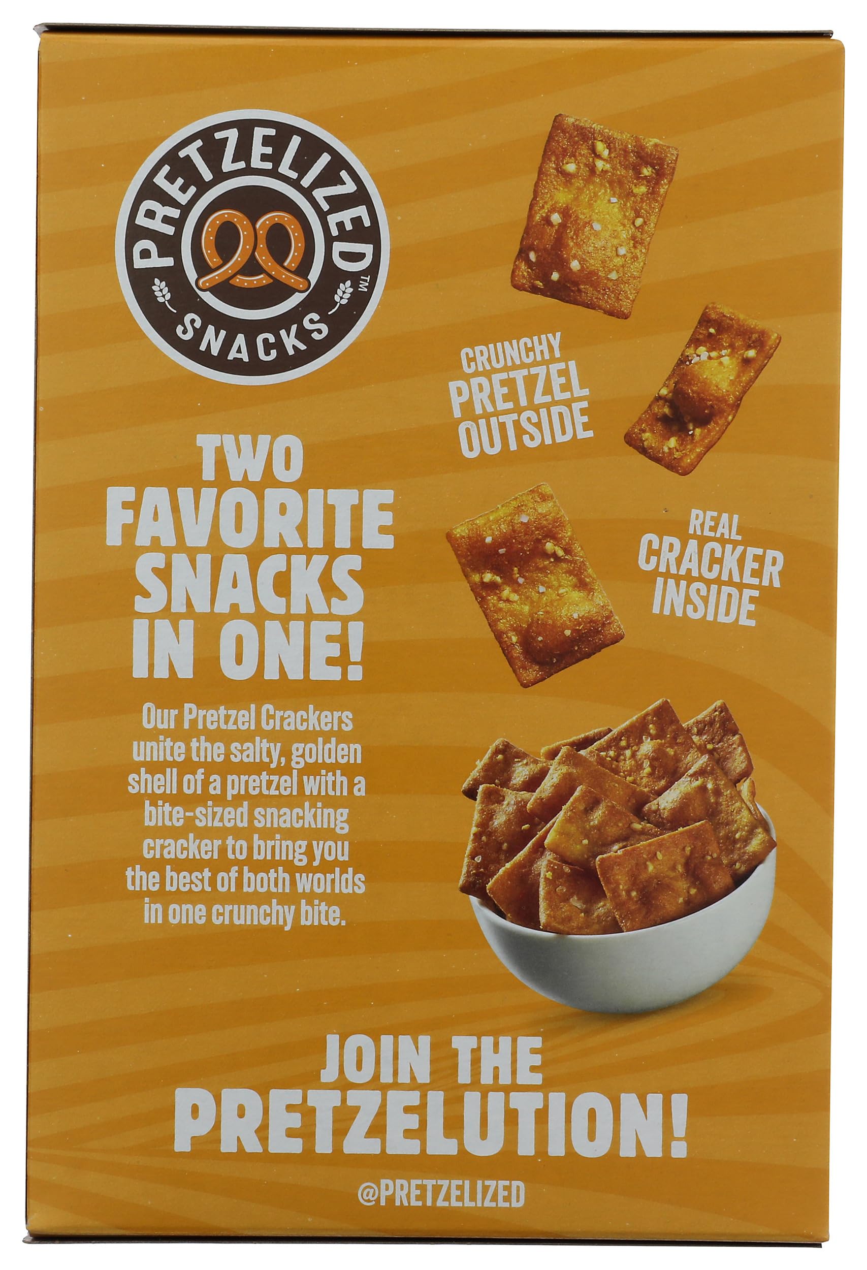 Pretzelized, Honey Mustard Pretzel Crackers, 6.5 Ounce thumbnail 2