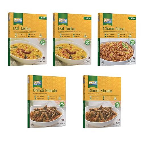 Ashoka Meals 1932, kit de comida para calentar y comer, favoritos de los clientes, certificado Kosher, paquete variado a base de plantas, comida