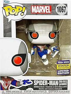 Funko Marvel Spider-Man Bug-Eyes Armour Pop! Vinyl Limited Edition Exclusive Bobble-Head Figure Collectible