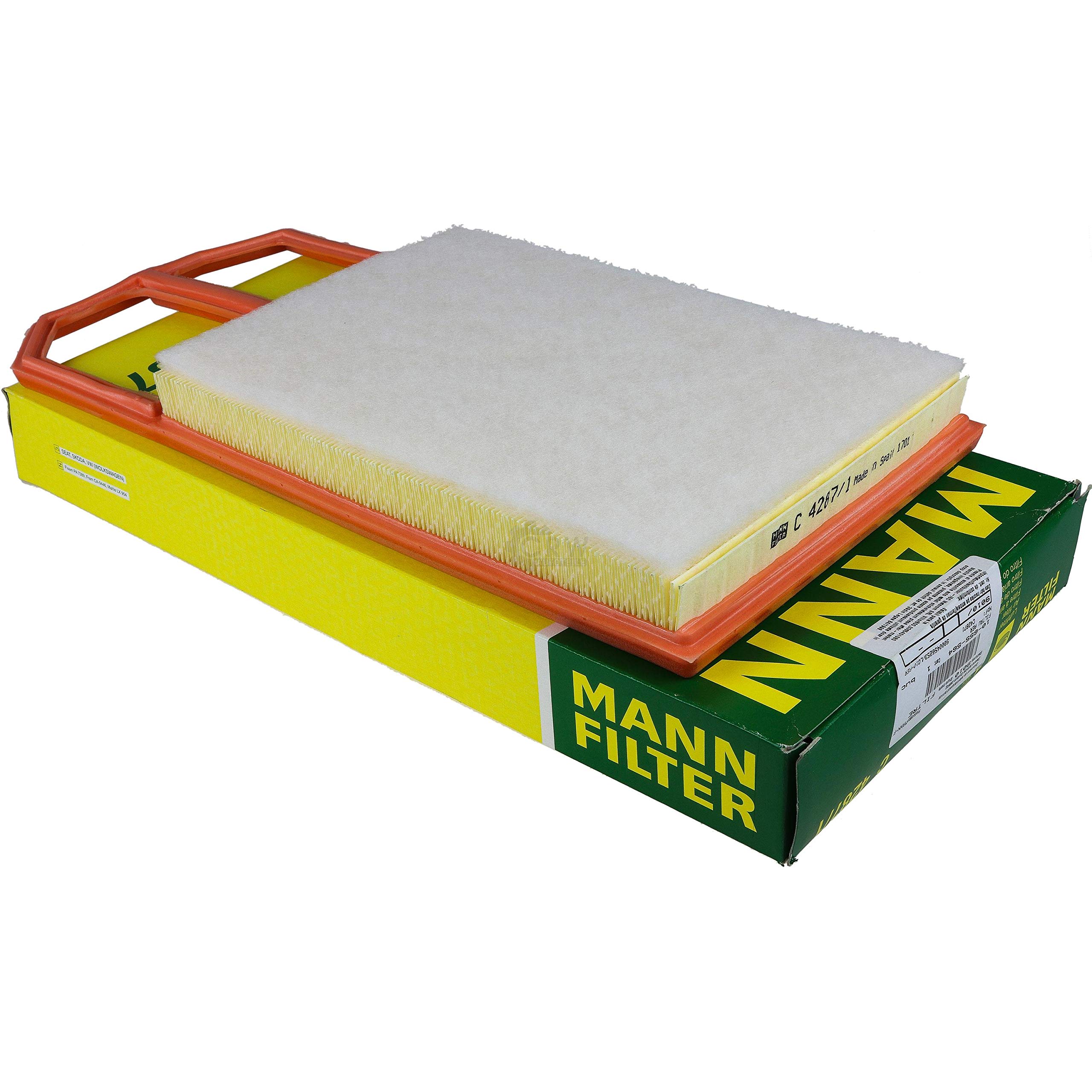 Pacchetto di ispezione pacchetto di manutenzione filtro con 5 l 0W-30 olio motore LongLife 3 FE, filtro dell'olio, filtro dell'aria abitacolo (carbone attivo) vite di scarico dell'olio