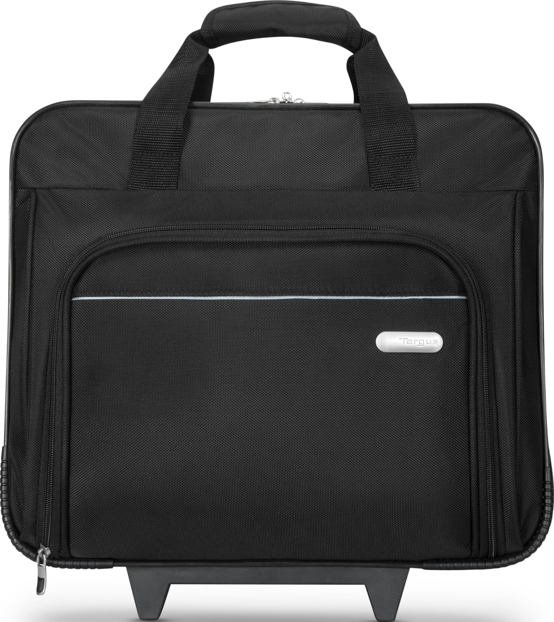 Targus 16 inch Rolling travel laptop case, Black - Travel briefcase and small rolling bag…
