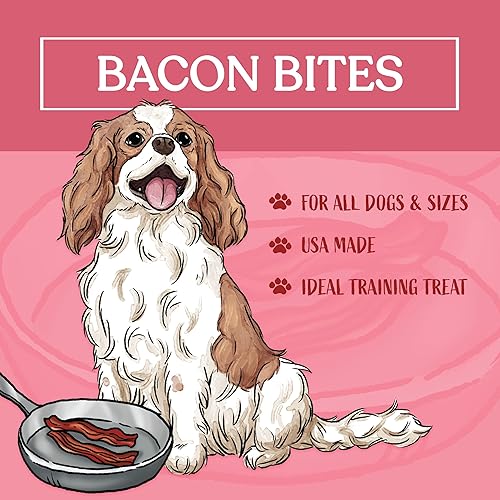 Miniatura 6 de Galletas de tocino  Sin lactosa - Sin soja - Sin gluten - Sin trigo  Hecho en Estados Unidos  para todas las razas  14 onzas de bondad totalmente