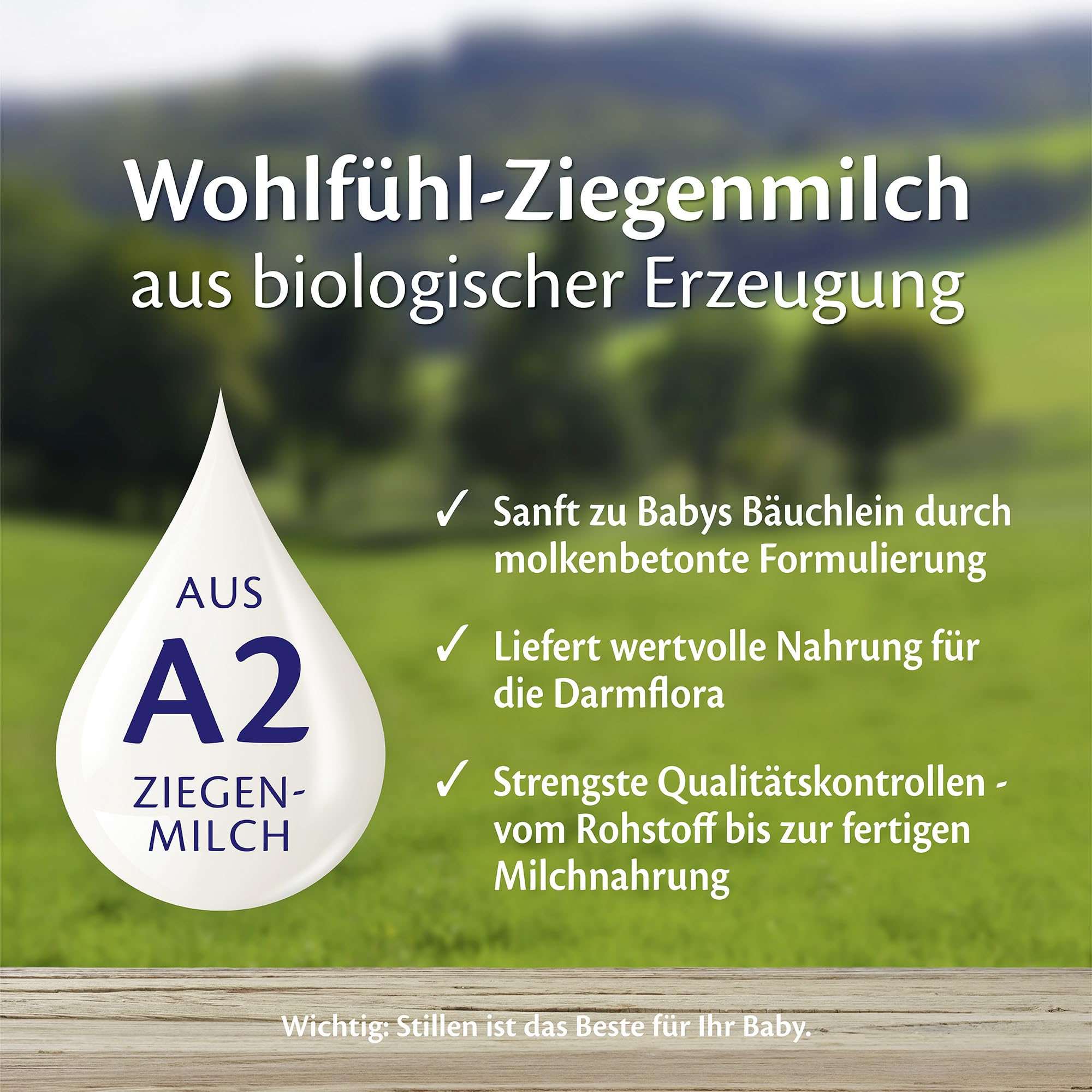 HiPP PRE Anfangsmilch Bio Ziegenmilch 5 x 400g von Geburt an GOS Lactose A2-beta-Casein
