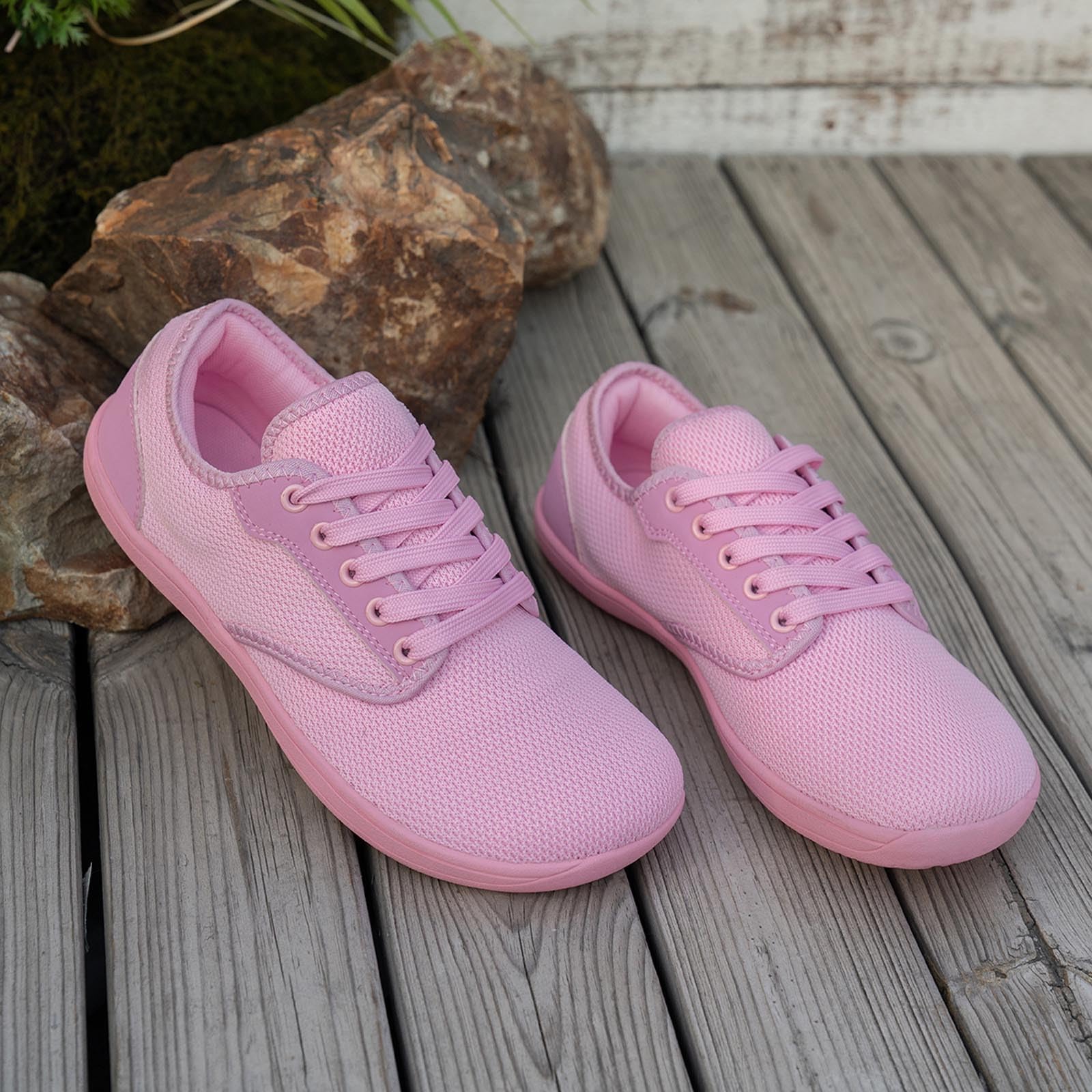 Zapatillas Casuales Ultimate Wide Fit con Plantilla Suave para Mayor Comodidad Diaria. Zapatillas Bajas Planas Transpirables para Uso Diario.