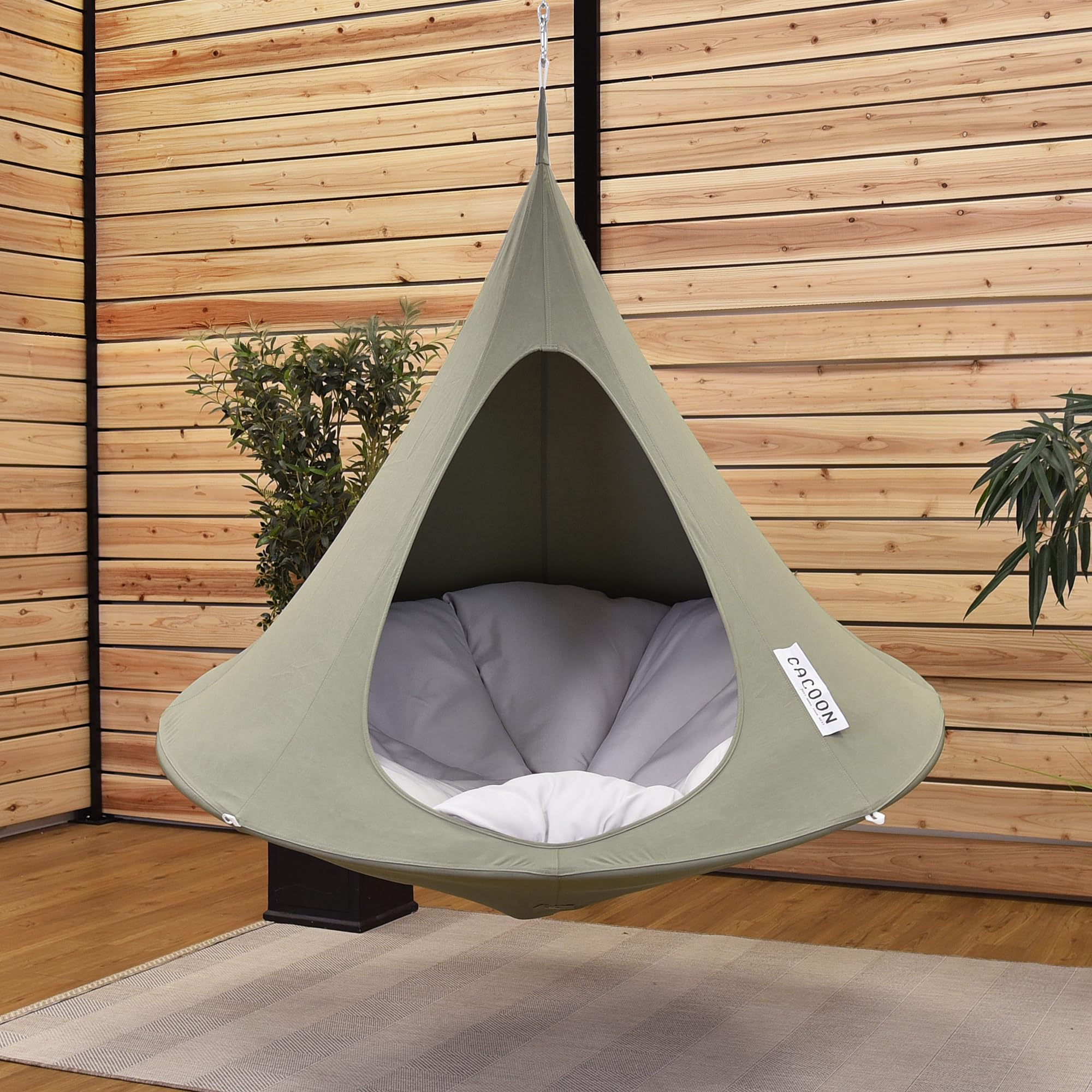 Cacoon Coussin - Gris nuage