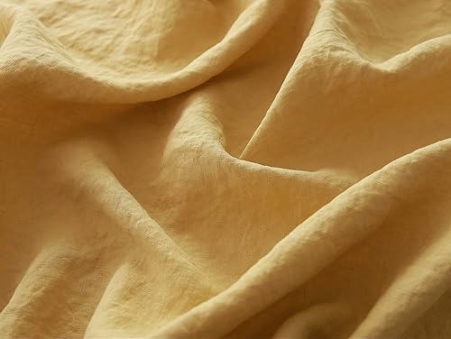 COTTONVILL 40LEA - Tela de lino puro de 520in de ancho 3 yardas 10 cítricos