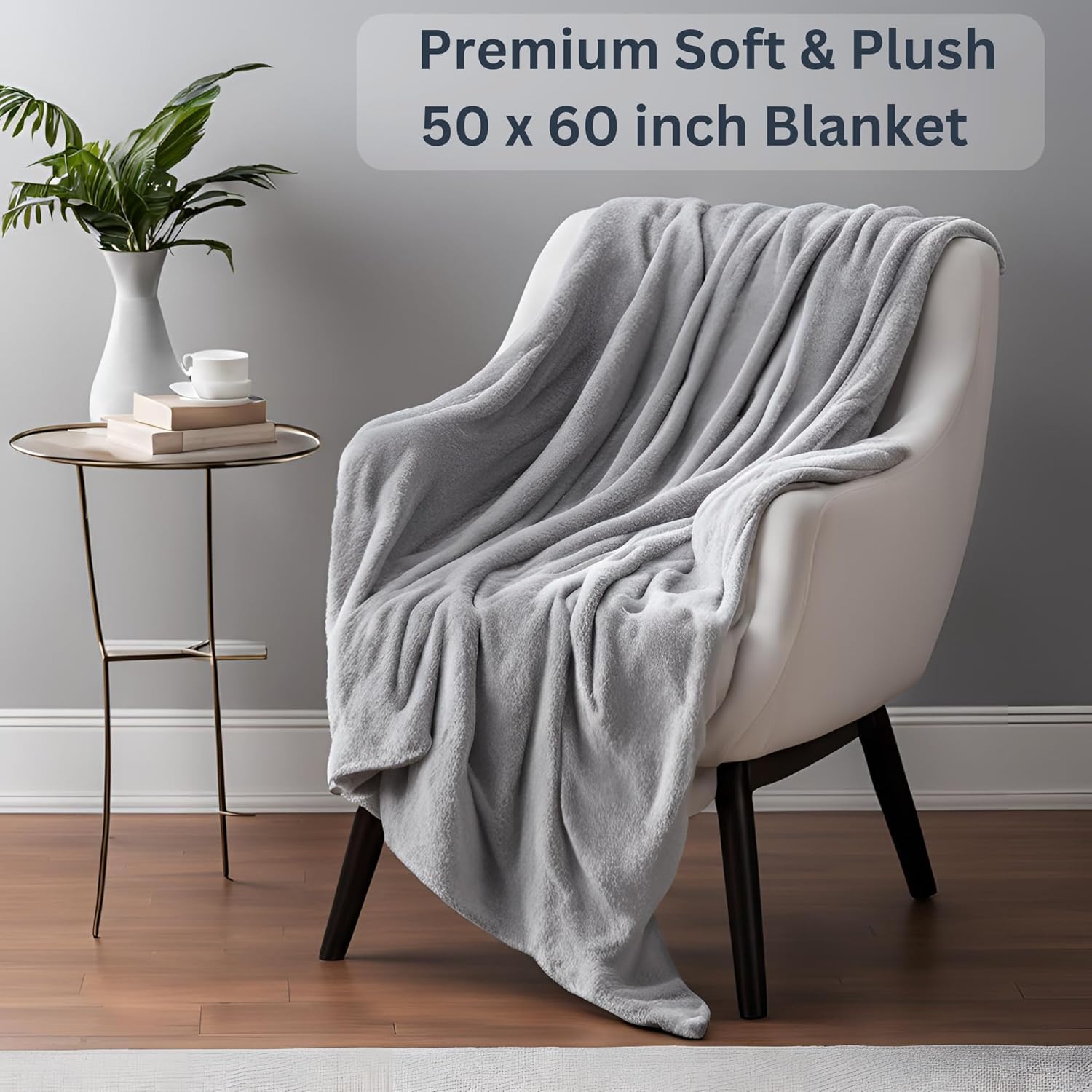 Get Well Soon Gifts for Women - Care Package for Cancer Recovery, Surgery, Sick Friend, Hospital Comfort, Chemo Care Treatment - Gift Basket with Thoughtful Gifts, Thinking of You (Gray)