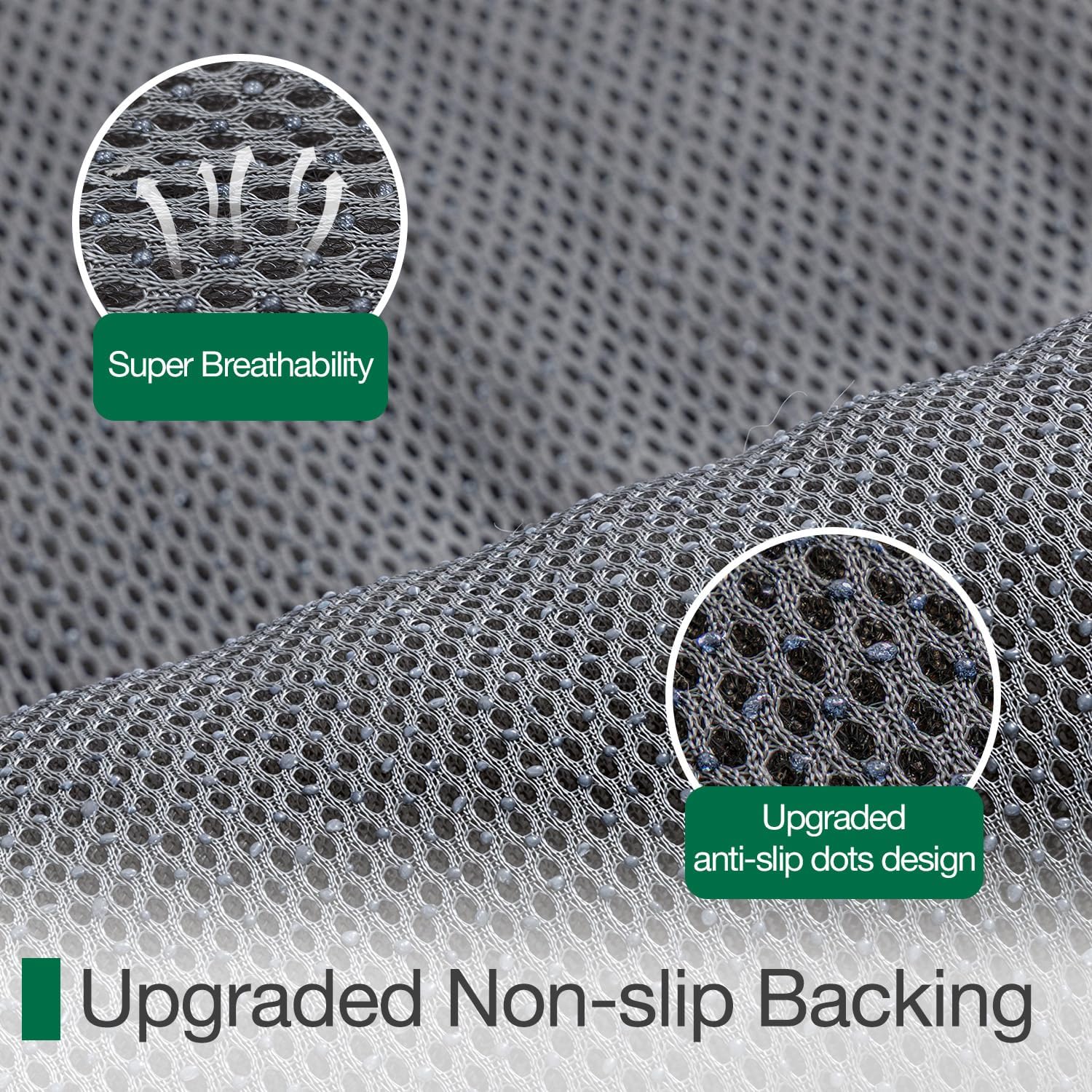 LUMI Luxury Bathroom Rug, Ultra Soft Quick Dry Bath Mat, Non-Slip Absorbent Thick Chenille Bath Rug, Cozy Braid Design Floor Mat for Bathtub, Sink, Laundry, Bedroom, Beige, 17"x30" - Image 6