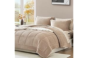 Ultra-Plush Queen Heavenly Comforter Ensemble