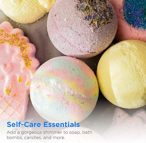 Miniatura 5 de Rolio Pigmento de color nacarado en polvo de mica, juego de arte para resina epoxi, para fabricación de jabón, esmalte de uñas, brillo de labios,