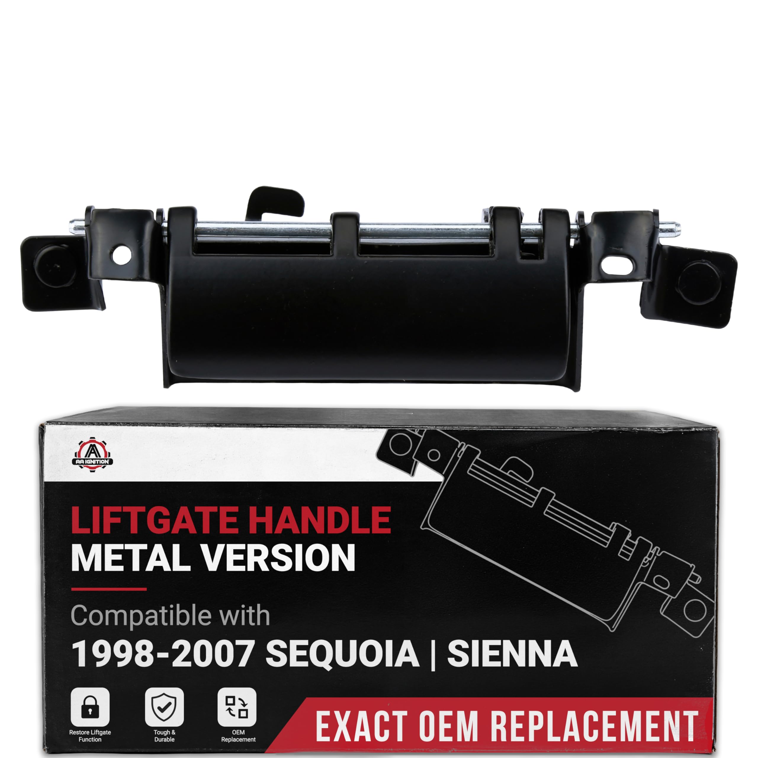 おさる1507080 Amazon.com: Toyota Liftgate Handle Upgraded Metal Version