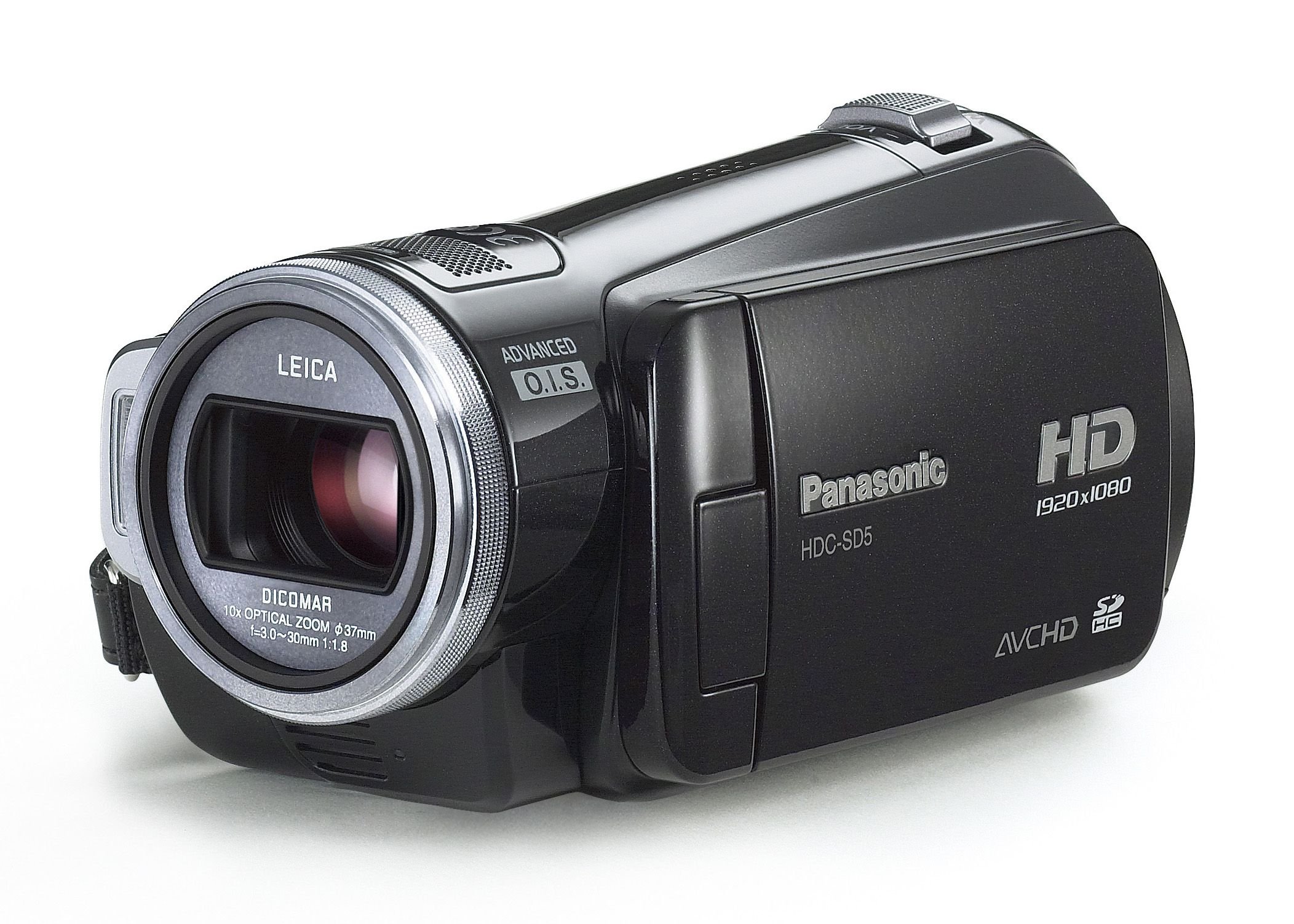 Panasonic HDC-SD5 High Definiton SD Card Camcorder - Black