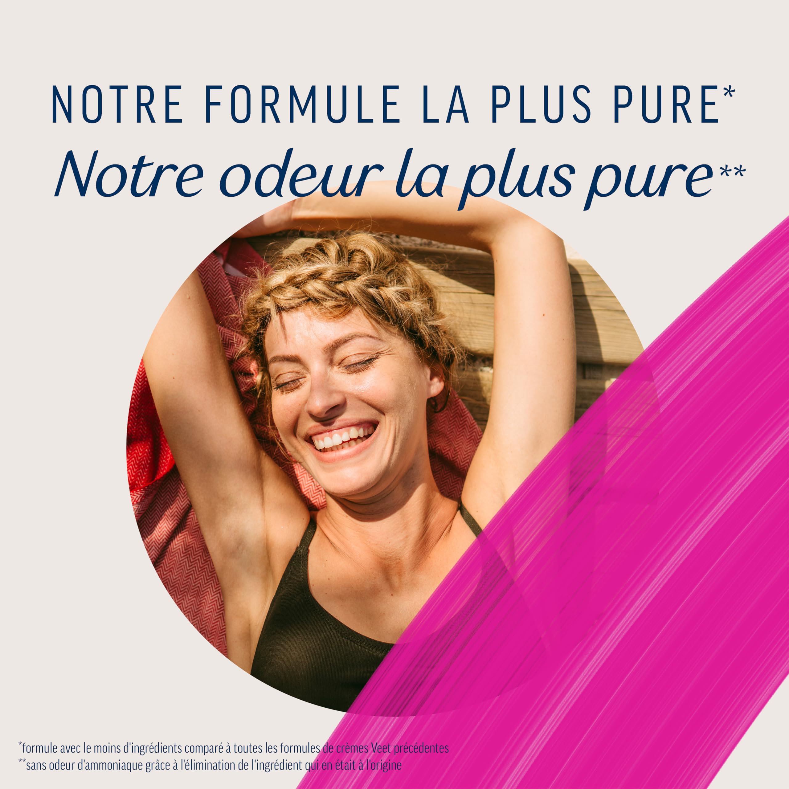 Veet - Crema depilatoria sotto la doccia corpo e gambe - pelli sensibili - Set di 2 x 400 ml