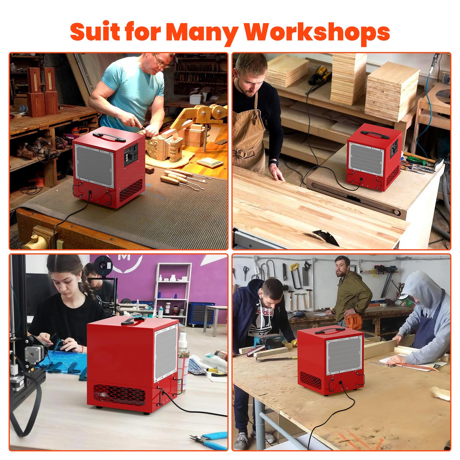 P1200HD Portable Dust Collector 115 Volt > Universal Air Systems