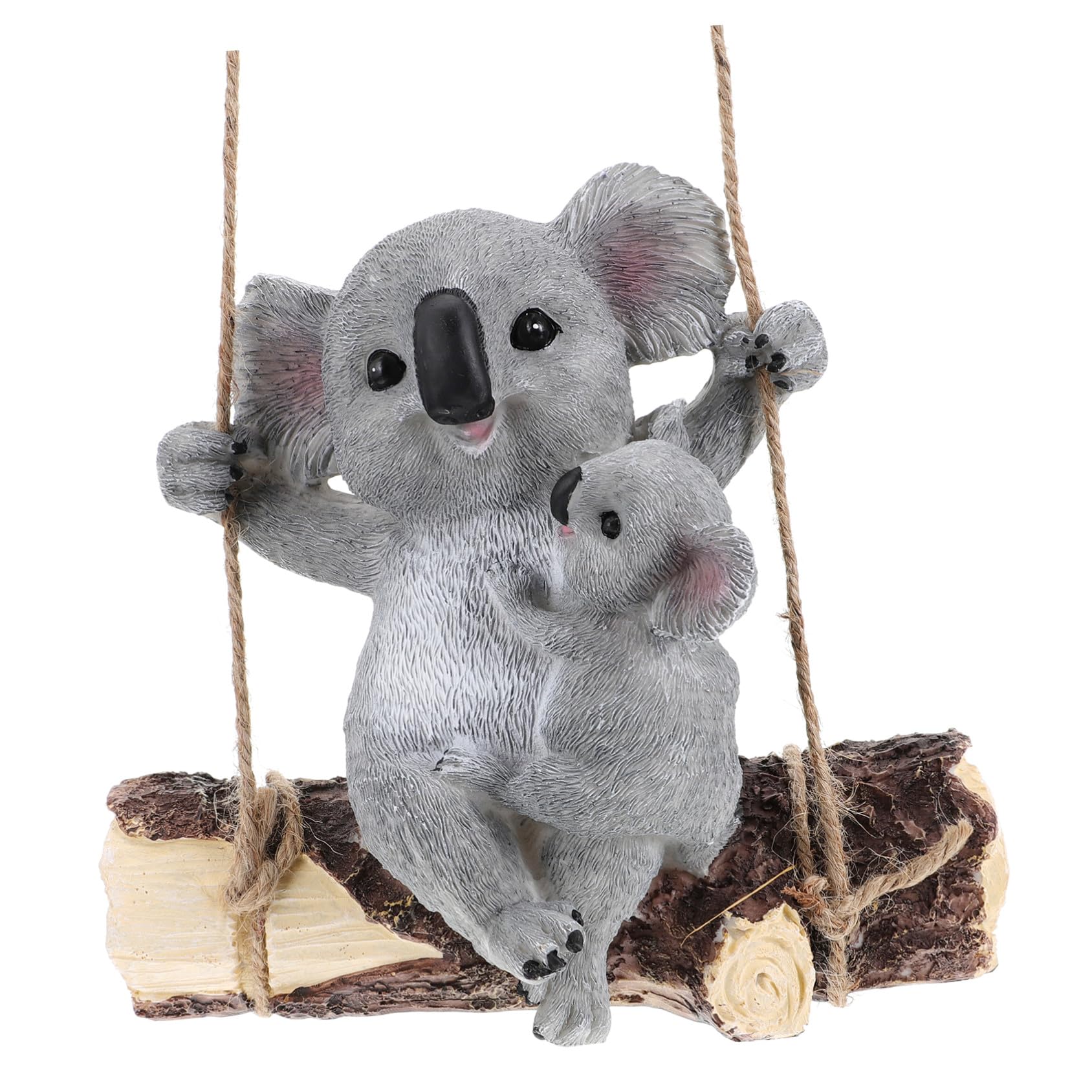 Sculpture koala en résine réaliste aux finitions haut de gamme pour jardin