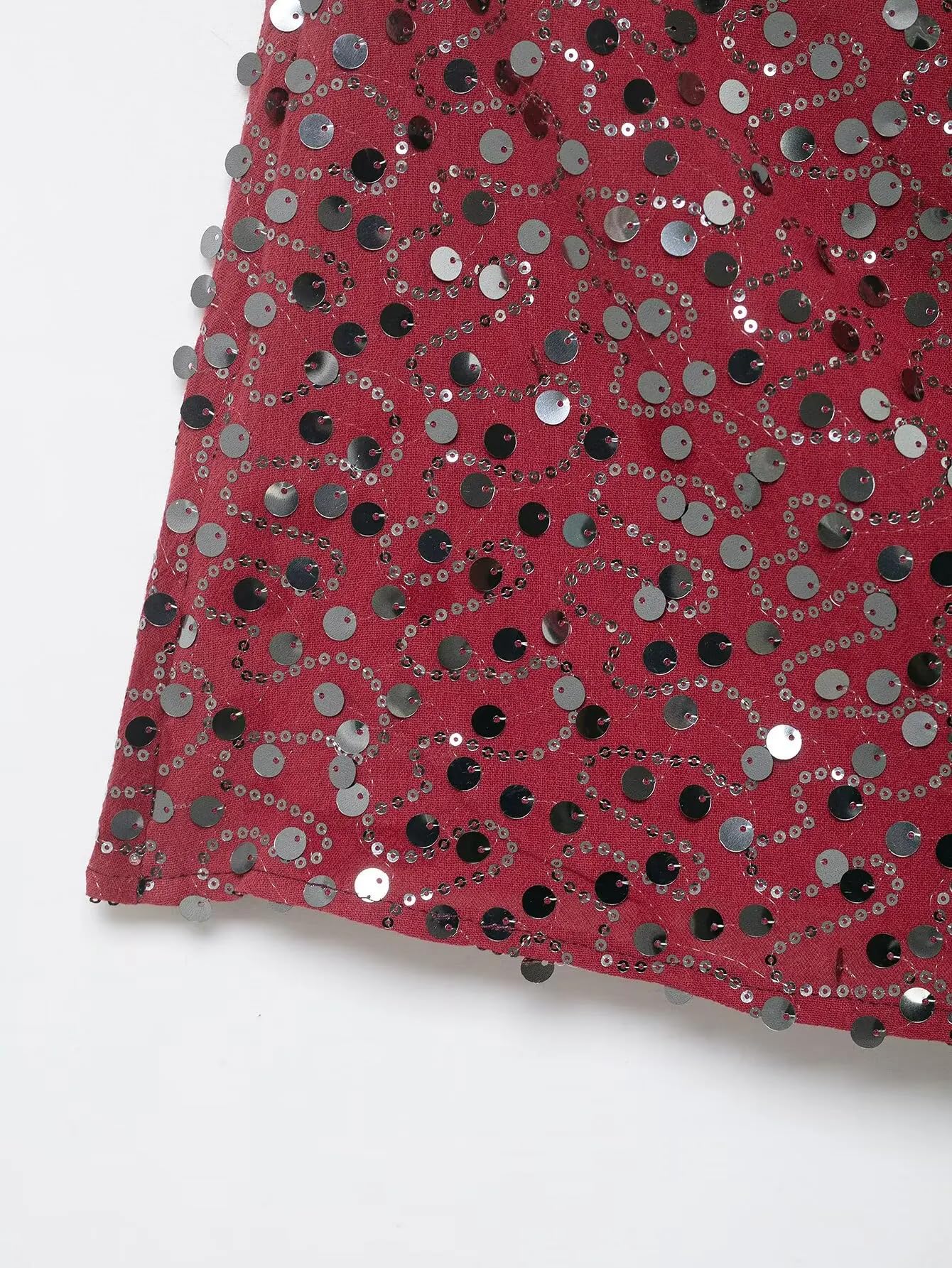 Faldas De Tubo Mujer Mujeres Elegantes Minifalda De Lentejuelas con Lentejuelas Falda Asimétrica Asimétrica De Cremallera Lateral De Cintura Alta Fiesta De Club Callejero