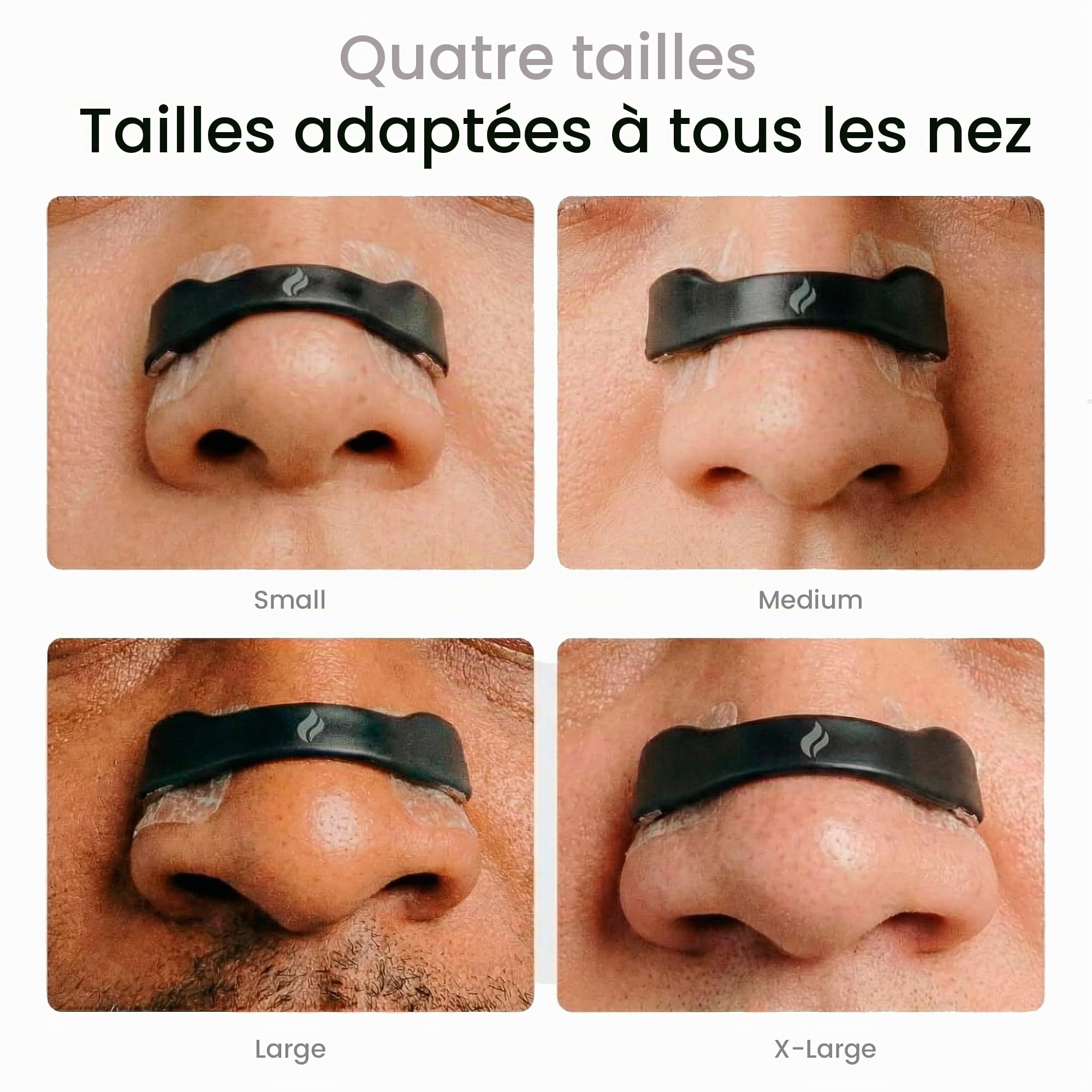 Bandes Nasales Magnétiques – Dilatateur Nasal Réutilisable pour Dormir, Sport et Respiration | AirBand Pro | Adhésif Médical Henkel | Kit 30 Jours