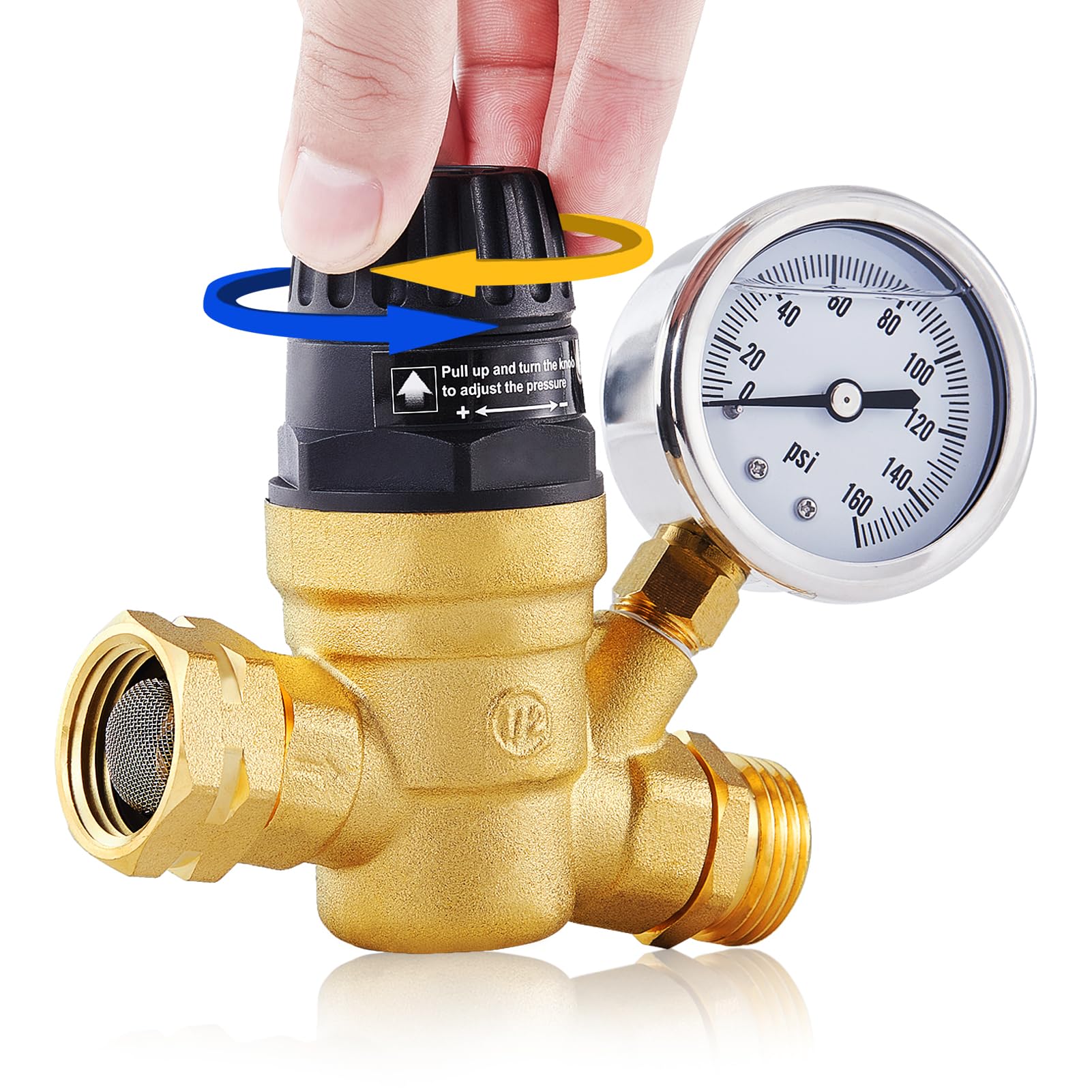 Rv Water Pressure Regulator Valve