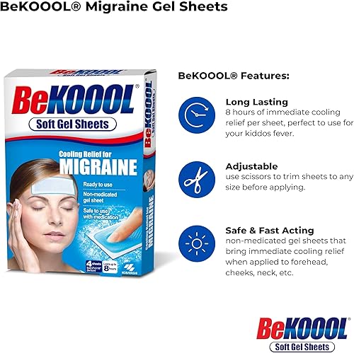 Miniatura 14 de PAÑOS SUAVES REVESTIDOS EN GEL BE KOOOL PARA ADULTOS 4 UNIDADES, BU02P05045, paquete de de 1, 1, 1