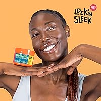 Vista 7 de LOCK'N SLEEK Gel trenzado (5 onzas), fijación extrema, sin escamas, control de bordes de alto brillo, argán, camelia, aceite de aguacate