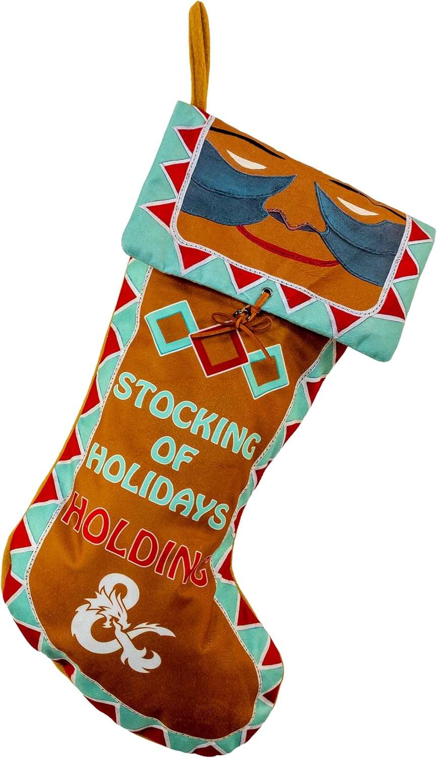 Kurt Adler 19" Dungeons & Dragons® Bag of Holding Stocking
