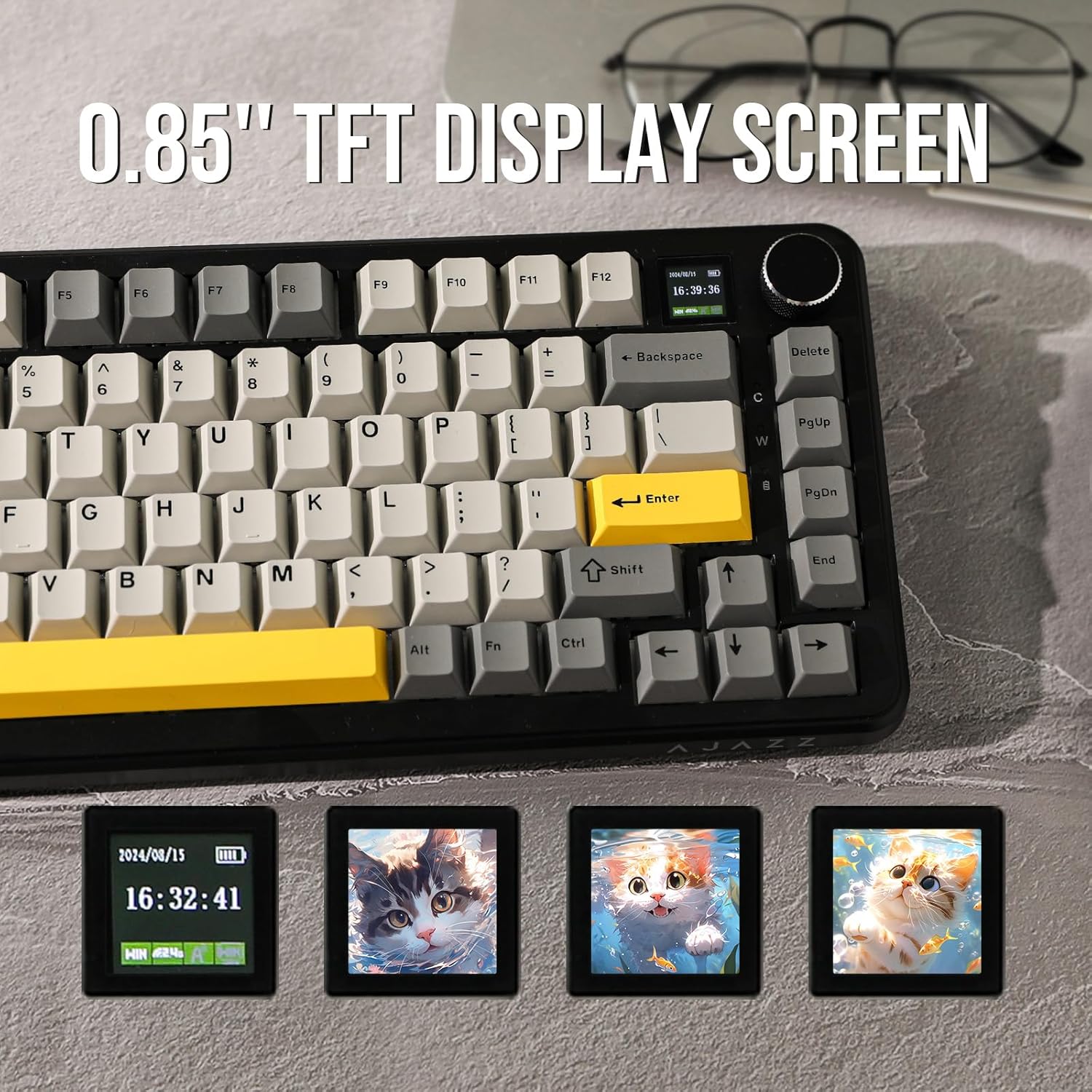 Pantalla TFT de 0.85 polzades