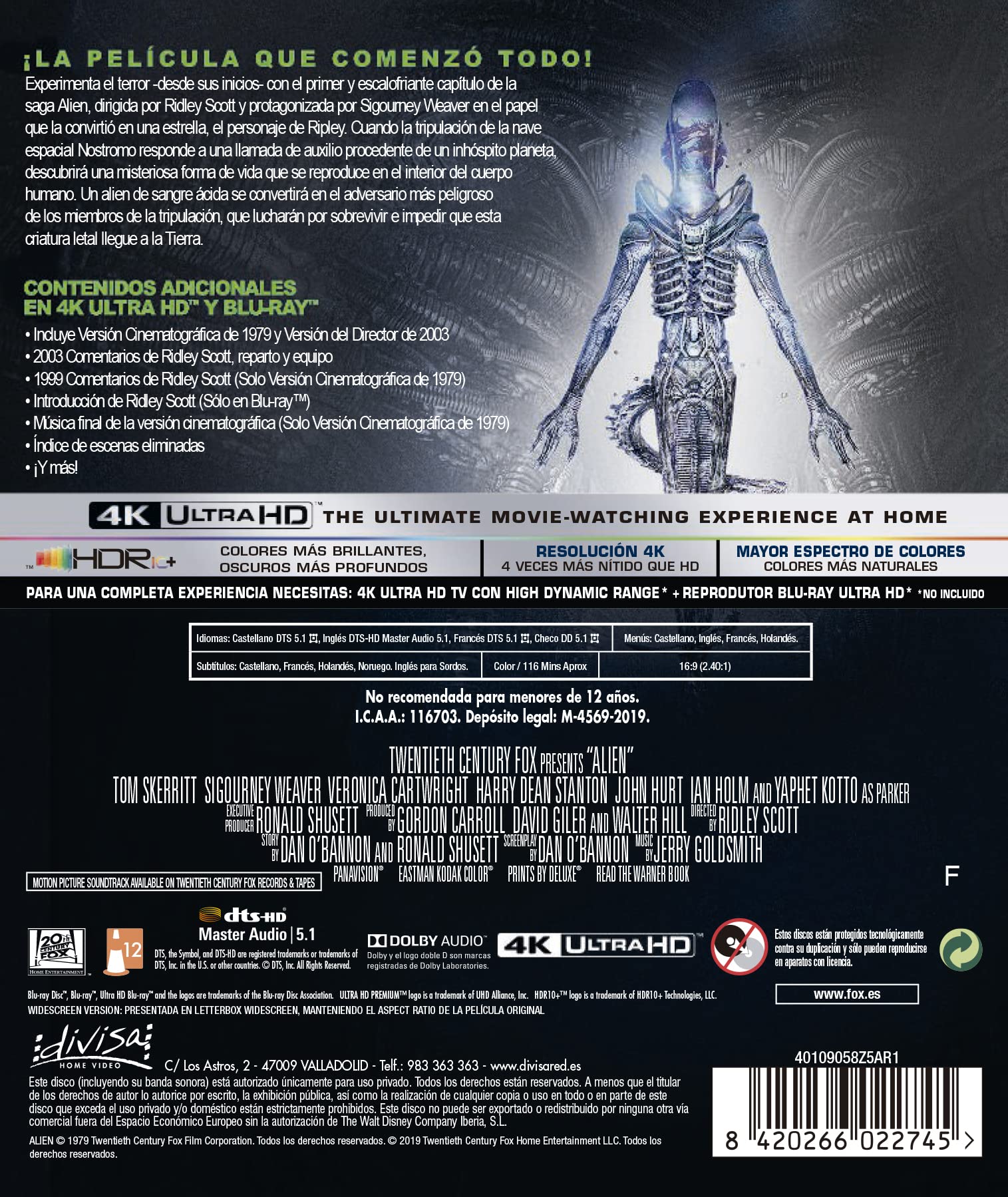 Alien Ultra-HD 4K