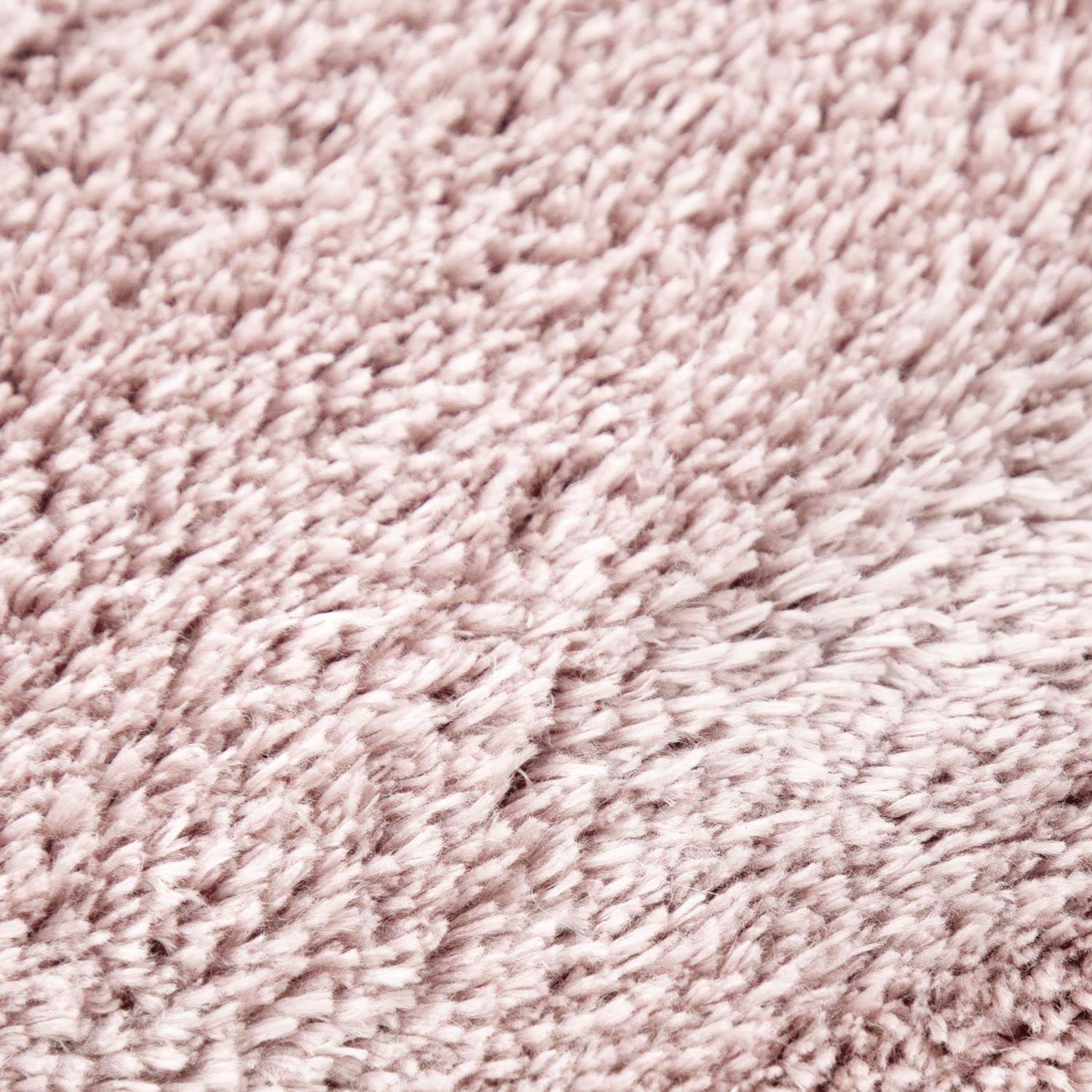 TT Home Tappeto Stanza Bambini Lavabile Moderno Pastello Monocromatico Antiscivolo Soft, Colore:Rosa, Dimensione:60x100 cm