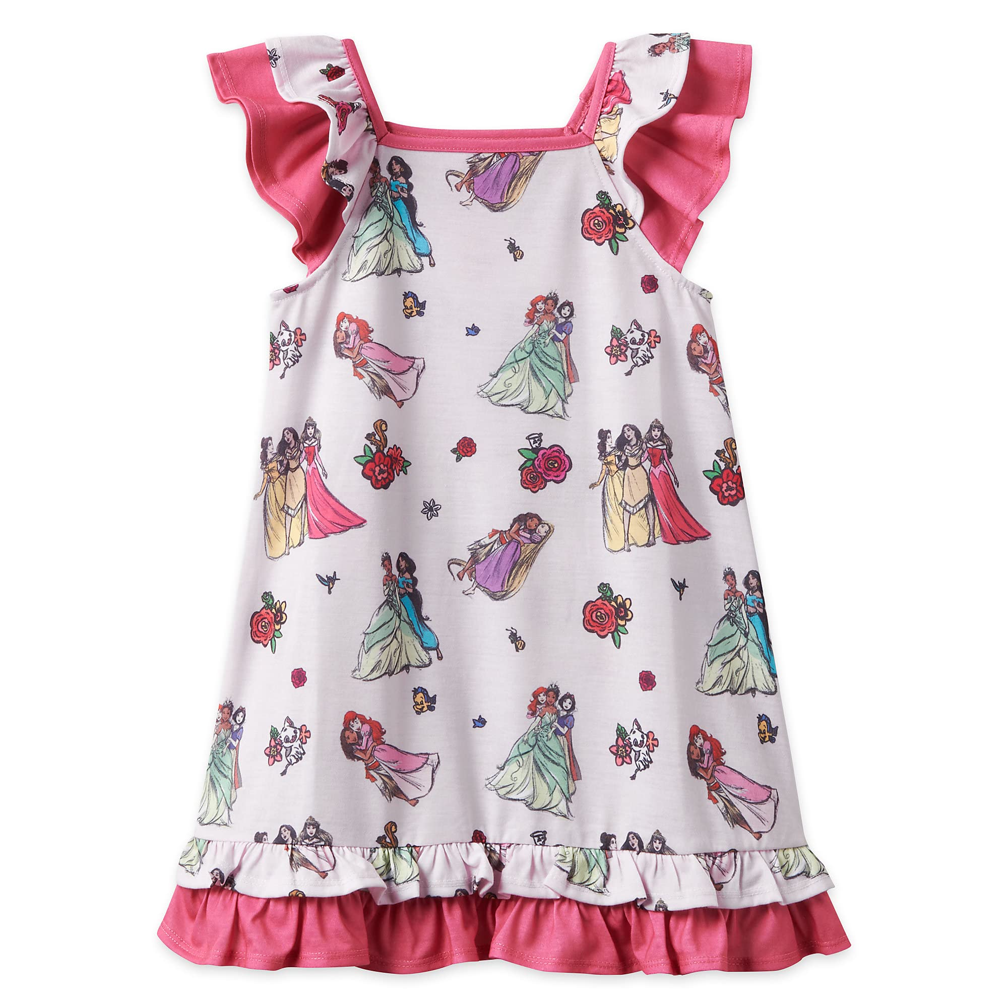Disney Camisón de princesa para niñas