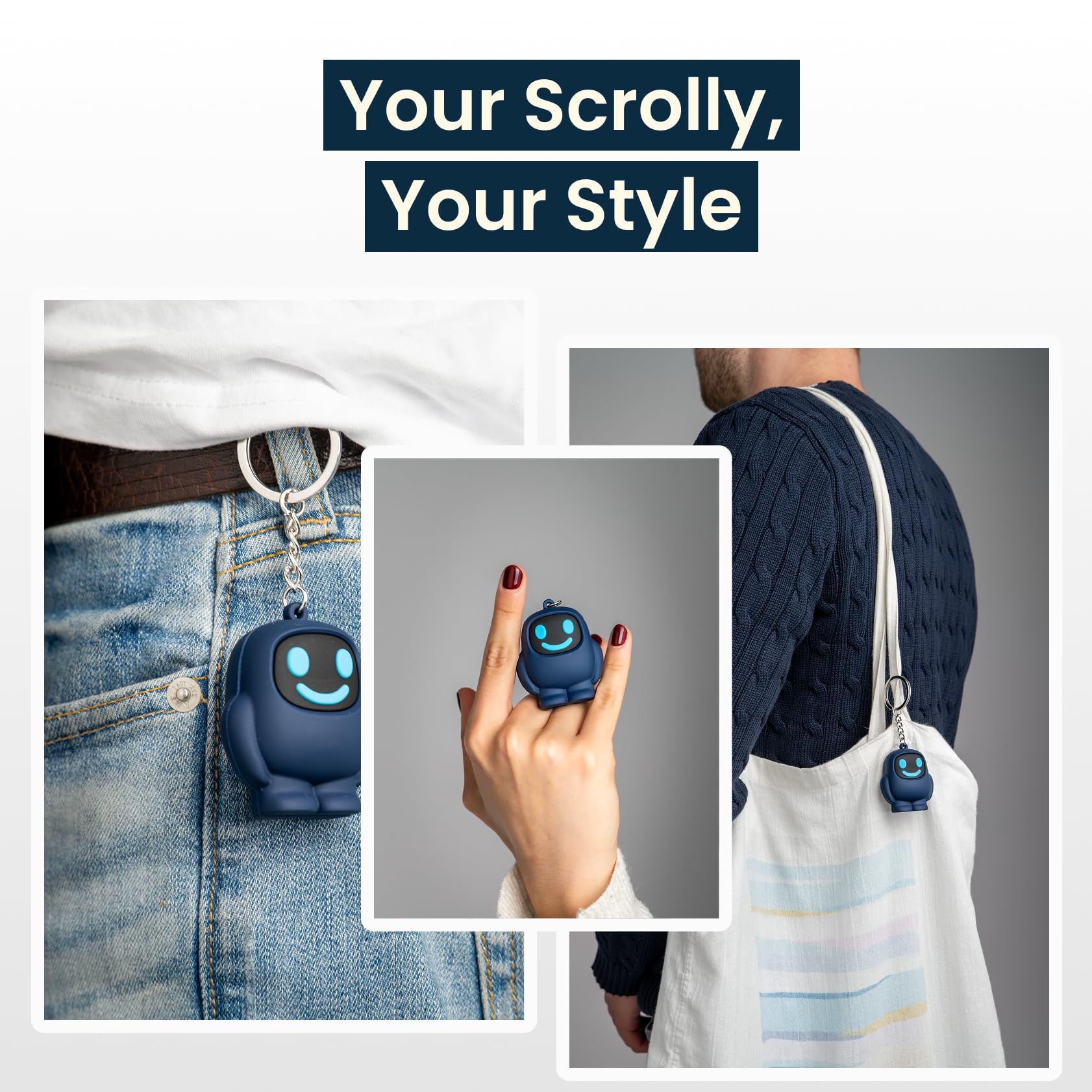 Scrolly – Bloqueador físico de Aplicaciones sin suscripción, Reduce el Tiempo de Pantalla y Mejora la concentración y la productividad, para Android y iPhone
