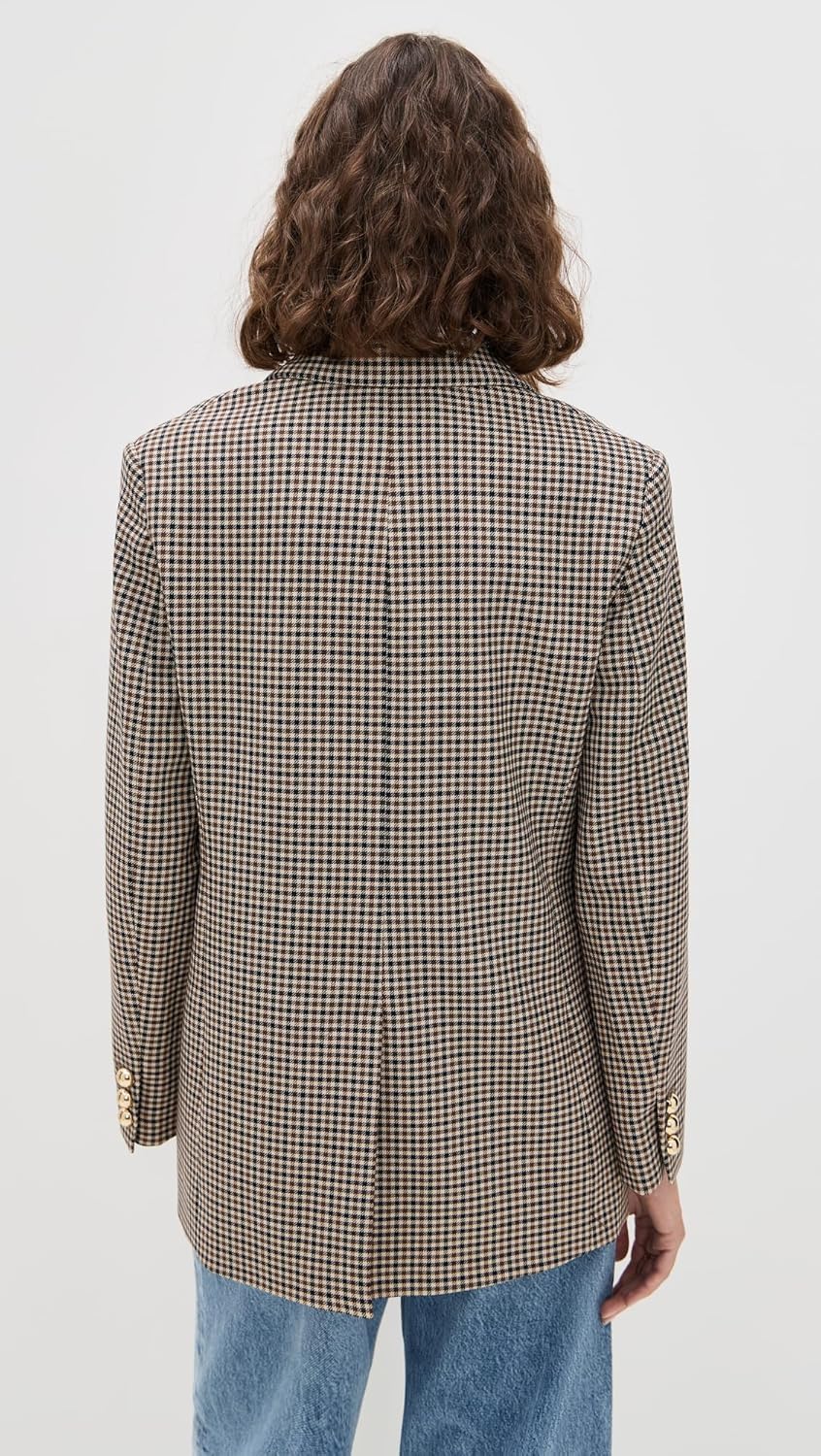 FRAME Women's The Houndstooth Blazer