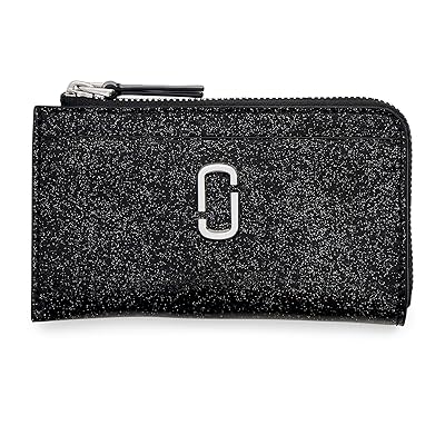 Marc Jacobs The Coated Glitter Top Zip Wallet Wallet Women