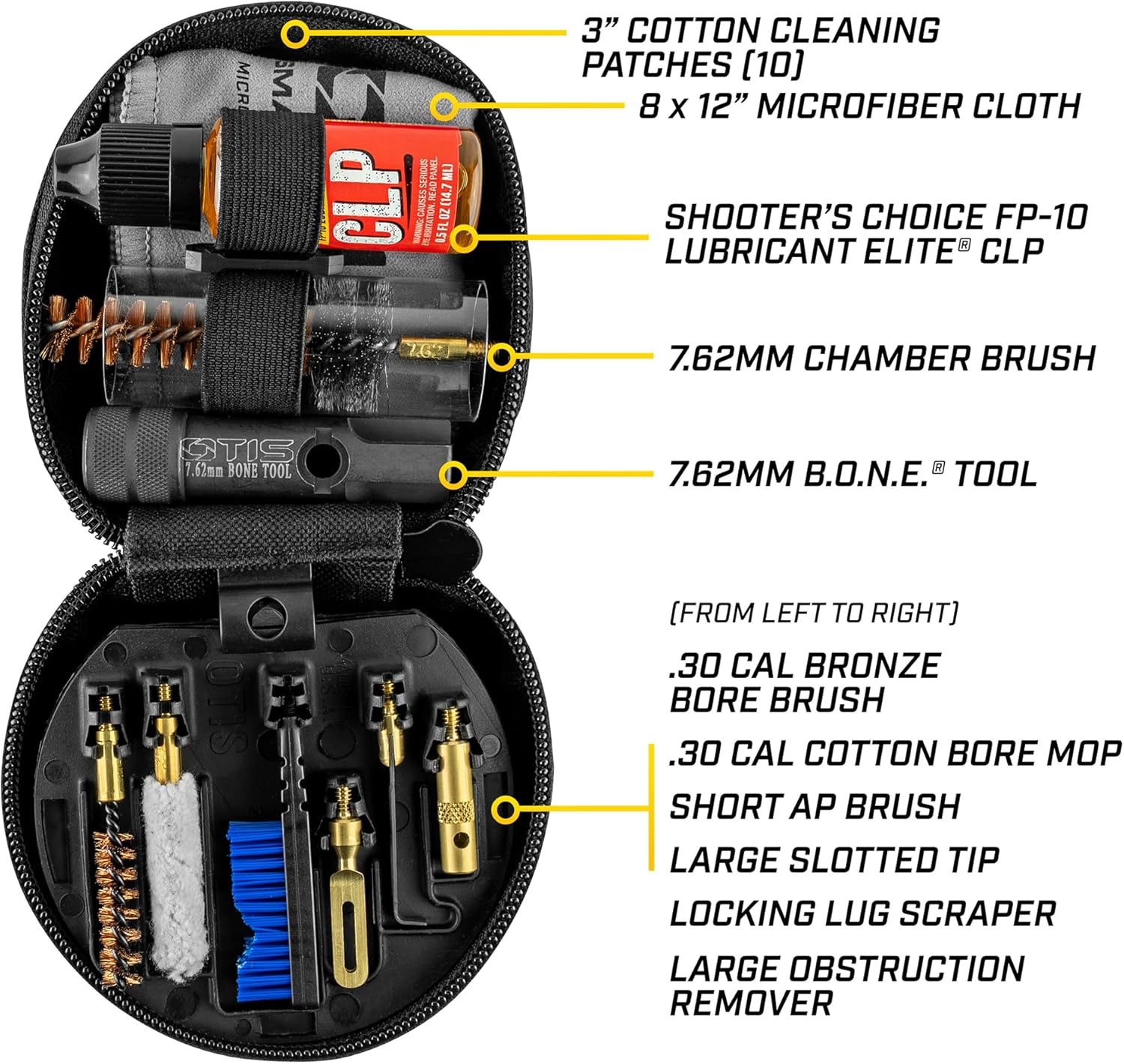 Otis Technology Modern Sporting Rifle Cleaning Kit (.308 Cal/7.62)