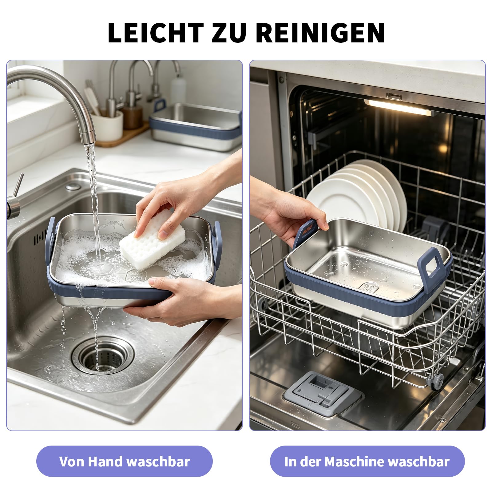 Fuente de horno Airfryer accesorios 6 piezas para Ninja AF400EU/AF500EU