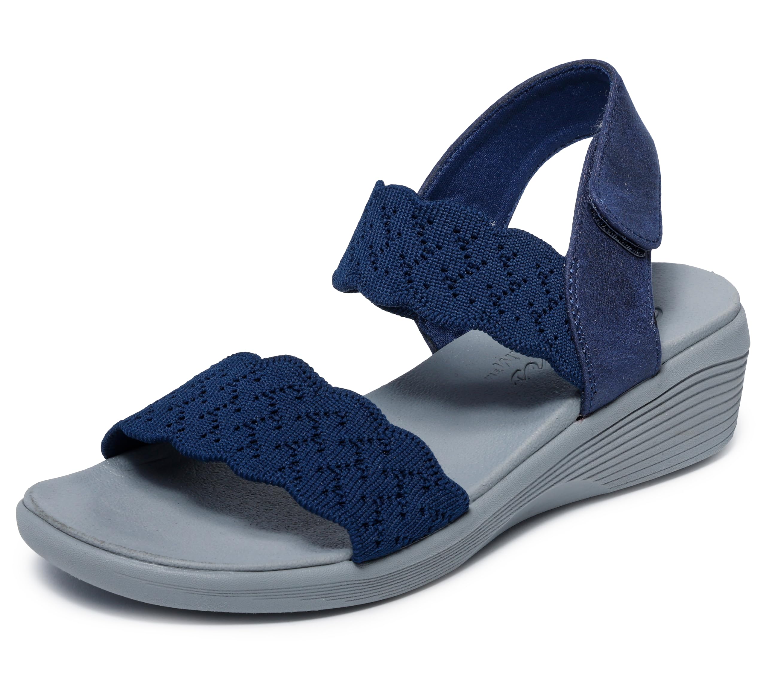 Skechers Women's Arya-on The Rise Sandal, Navy, 2 UK