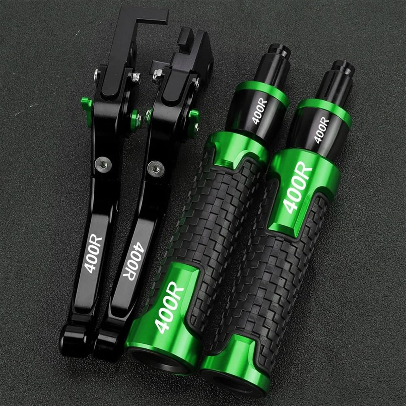 Guidon de moto pliable Kawasaki Ninja 400R leviers pour éviter la casse en chute