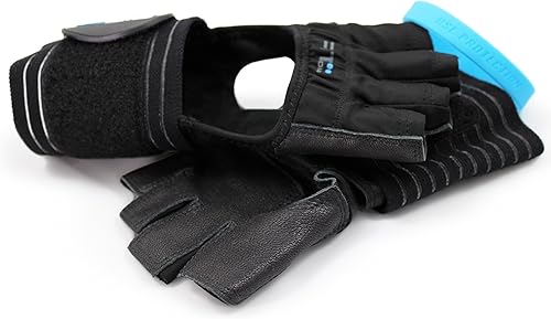 Miniatura 5 de El ajuste F4X SpartanPalma De Piel Full  cuatro callo Guard WOD Entrenamiento Guantes para Levantamiento de Peso & Cruz Atletas de entrenamiento