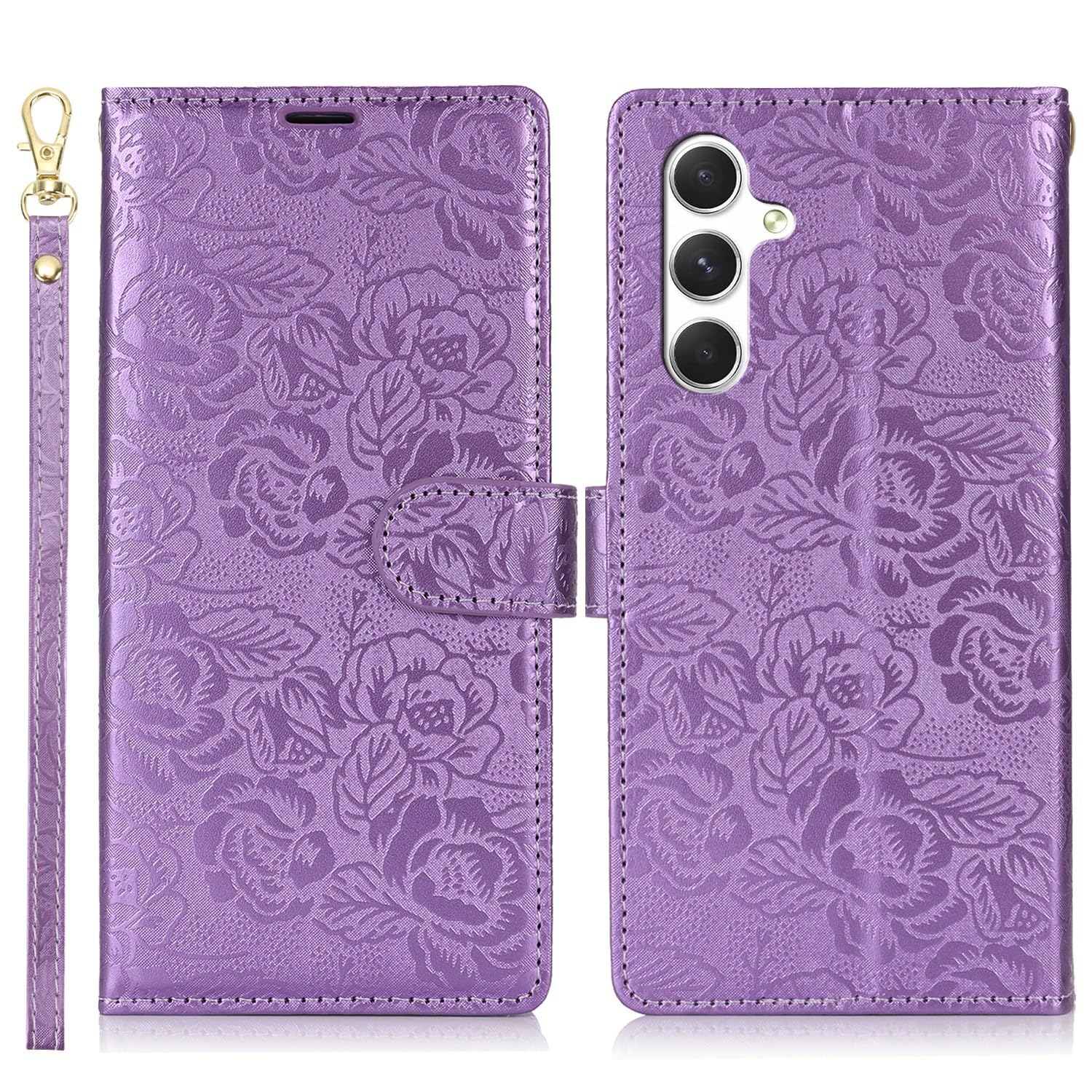 Protector S23 FE étui portefeuille rabat aimanté coque antichoc - 8