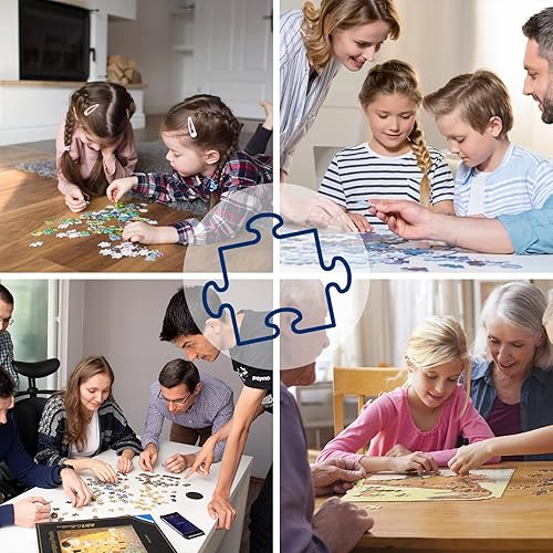 Miniatura 4 de crowm Rompecabezas de 1000 piezas, rompecabezas hawaianos para niños y adultos, hermosas escenas de playa, un rompecabezas del amanecer y atardecer