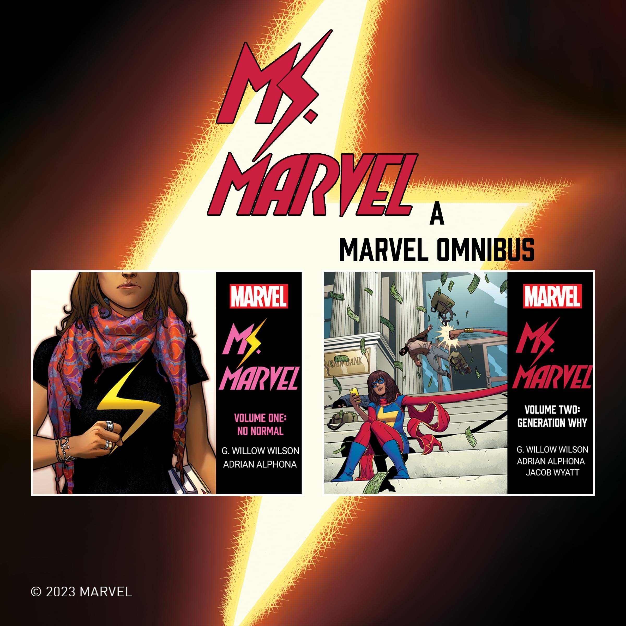 Cover art for Ms. Marvel