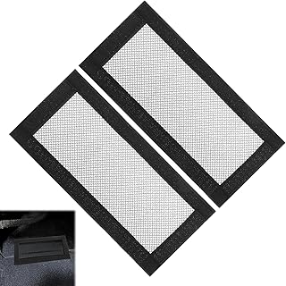 BOULESENM 2 Pièces Grille d'Aération pour Tesla Model y & Model 3,Grille Aeration,Housses de Grille d'aération pour Dessous de siège de Voiture,Cache de Ventilation Flux d'air sous Le Siège