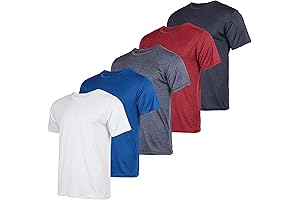 5-Pack Youth Dry-Fit Kids Sports Shirt: Elite Comfort for Young Athletes