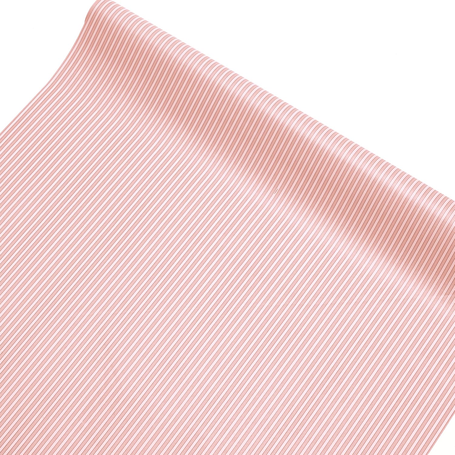 Peel and Stick Pink and White Striped Contact Paper Wallpaper Self Adhesive Stripe Wall Paper Shelf Liner for Kitchen Cabinets Dresser Drawer Furniture Decal Drawer Liner Adhesive for Nursery