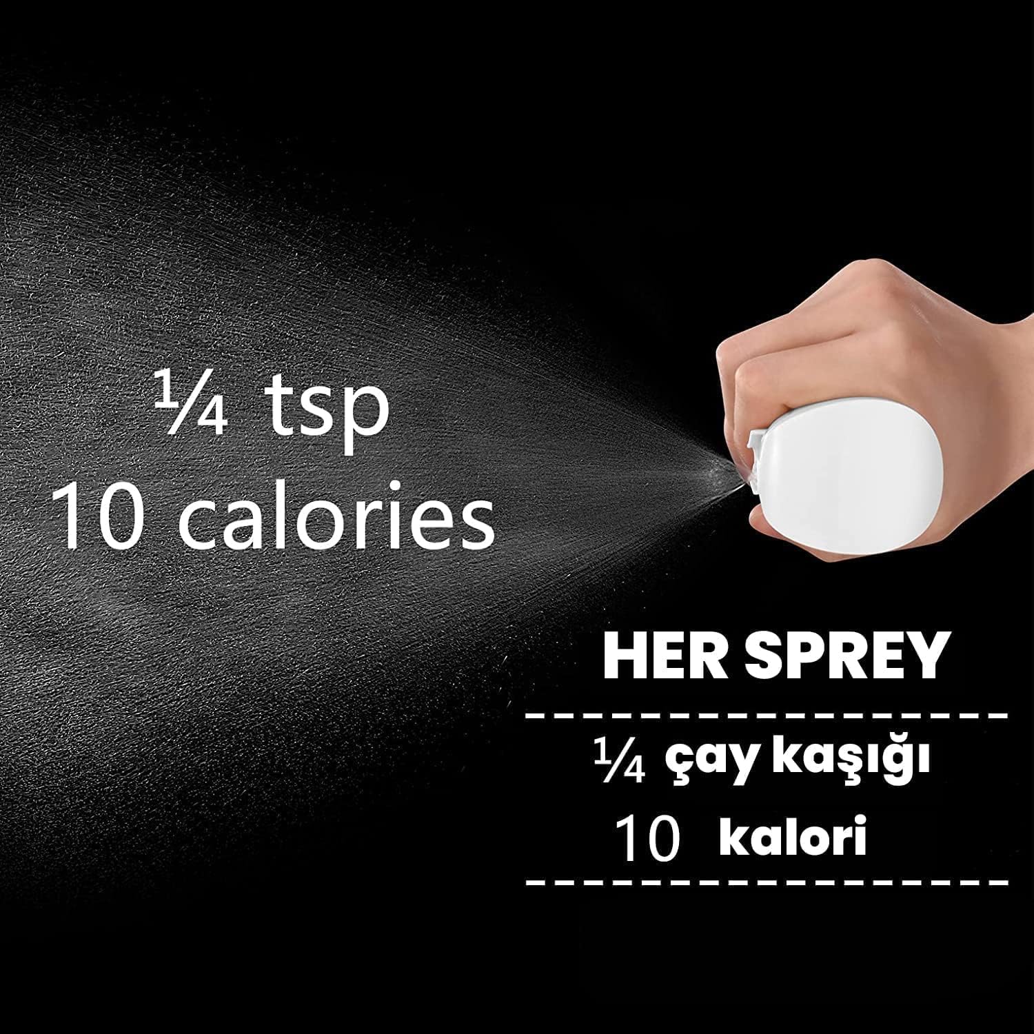 Sıvı Yağ Ve Zeytin Yağı Püskürtücü Sprey Yağdanlık